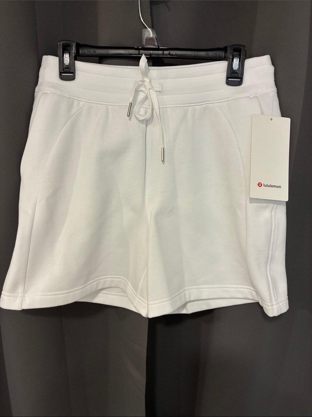 lululemon athletica White Drawcord Athletic Shorts